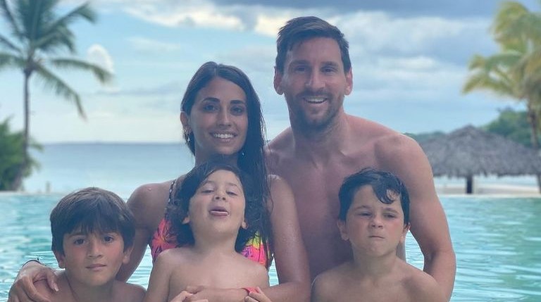 Lionel Messi eligió Casa de Campo para sus vacaciones en familia